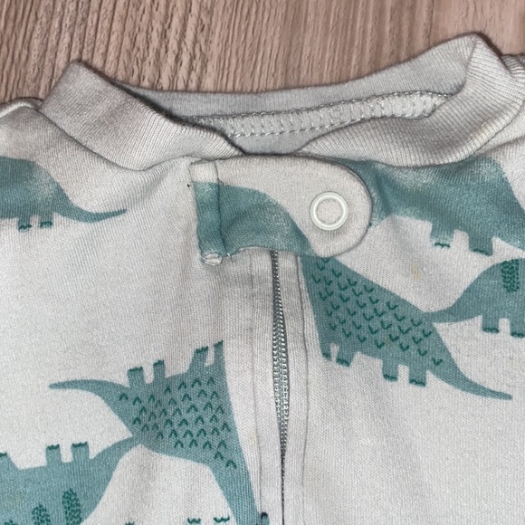 3-6 Month Dinosaur Footie Pajamas - Picture 5 of 6